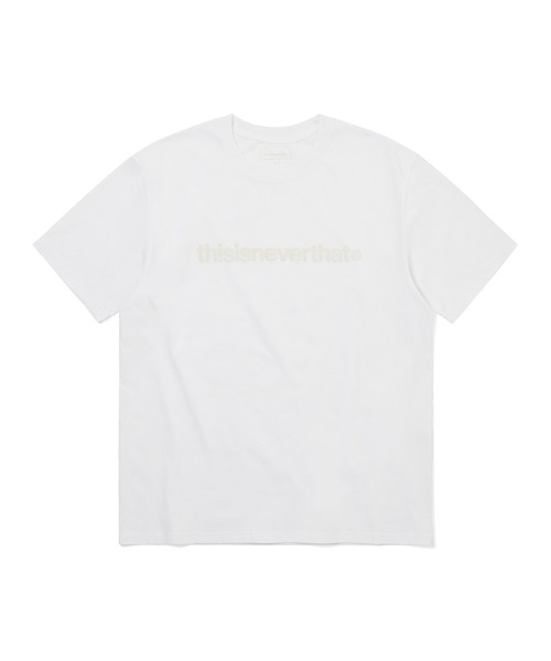 thisisneverthat(ディスイズネバーザット)の「T-Logo Tee(Tシャツ/カットソー・メンズ・ホワイト系その他2/ブルーグレー/レッド/カモフラージュ/グレー系その他2・XL/S/M/L)」の2枚目の写真