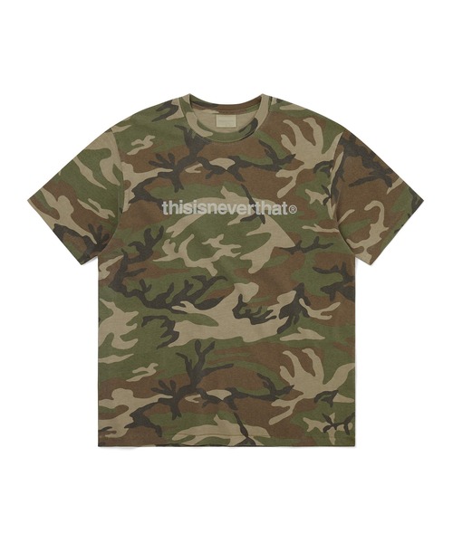 thisisneverthat(ディスイズネバーザット)の「T-Logo Tee(Tシャツ/カットソー・メンズ・ホワイト系その他2/ブルーグレー/レッド/カモフラージュ/グレー系その他2・XL/S/M/L)」の1枚目の写真