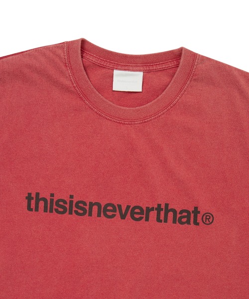 thisisneverthat(ディスイズネバーザット)の「T-Logo Tee(Tシャツ/カットソー・メンズ・ホワイト系その他2/ブルーグレー/レッド/カモフラージュ/グレー系その他2・XL/S/M/L)」の12枚目の写真