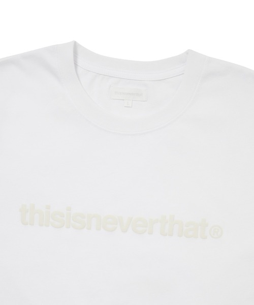 thisisneverthat(ディスイズネバーザット)の「T-Logo Tee(Tシャツ/カットソー・メンズ・ホワイト系その他2/ブルーグレー/レッド/カモフラージュ/グレー系その他2・XL/S/M/L)」の6枚目の写真