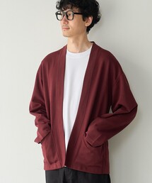 【抗菌防臭、防汚(食品汚れが落ちやすい)、UVカット】クリーンプラスボタンレスカーディガン