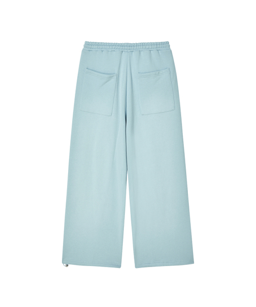 NYXX（エヌワイエックスエックス）の「WASHED WIDE SWEATPANTS LIGHT BLUE（スウェットパンツ・レディース・その他・SMALL/MEDIUM）」の3枚目の写真