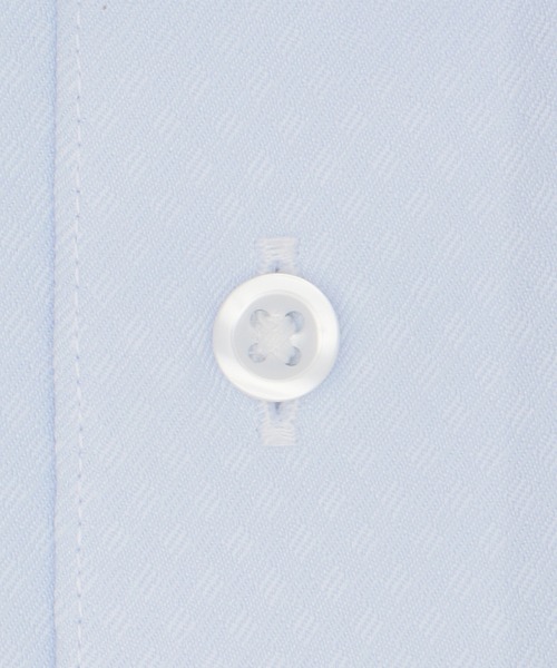 TOKYO SHIRTS(トウキョウシャツ)の「【吸水速乾】【COFREX】 形態安定ノンアイロン ワイド 長袖ビジネスワイシャツ(大きいサイズ・長いサイズ)(ビジネスシャツ・メンズ・ブルー・首回り47cm-裄丈86cm/首回り47cm-裄丈90cm/首回り43cm-裄丈90cm/首回り39cm-裄丈88cm/首回り41cm-裄丈90cm/首回り42cm-裄丈90cm/首回り45cm-裄丈82cm/首回り45cm-裄丈86cm/首回り45cm-裄丈90cm)」の4枚目の写真