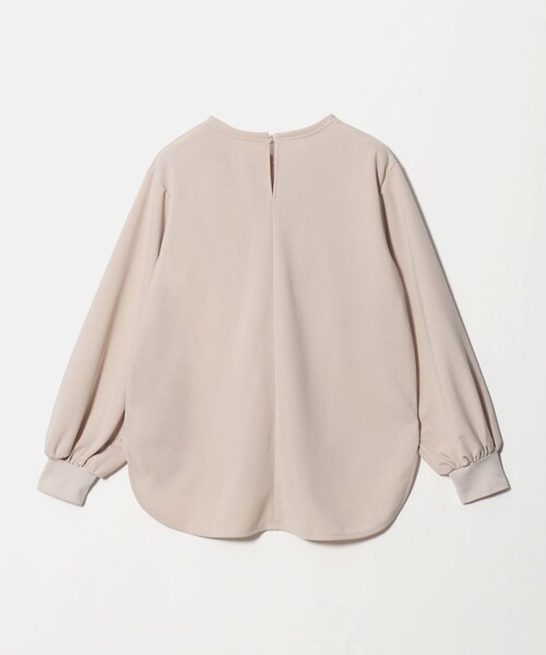 A DAY IN THE LIFE UNITED ARROWS(アデイインザライフユナイテッドアローズ)の「ジョーゼット クルーネック プルオーバー <A DAY IN THE LIFE>(Tシャツ/カットソー・レディース・ナチュラル/ブラック/オフホワイト・FREE)」の11枚目の写真