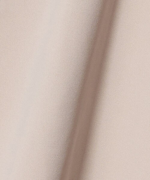 A DAY IN THE LIFE UNITED ARROWS(アデイインザライフユナイテッドアローズ)の「ジョーゼット クルーネック プルオーバー <A DAY IN THE LIFE>(Tシャツ/カットソー・レディース・ナチュラル/ブラック/オフホワイト・FREE)」の4枚目の写真