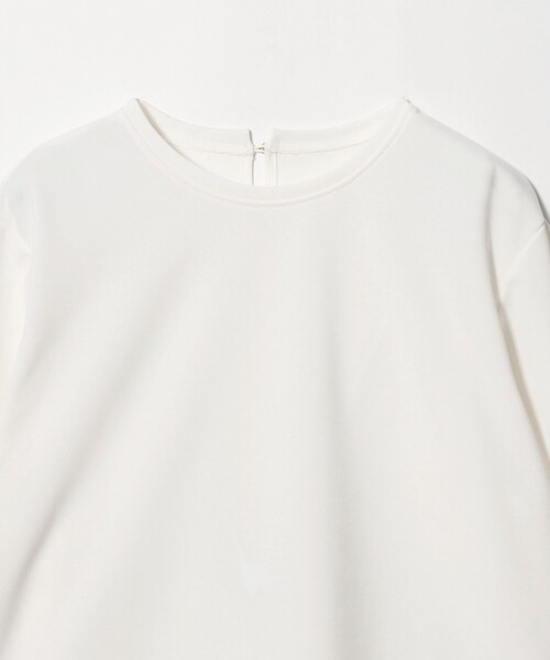 A DAY IN THE LIFE UNITED ARROWS(アデイインザライフユナイテッドアローズ)の「ジョーゼット クルーネック プルオーバー <A DAY IN THE LIFE>(Tシャツ/カットソー・レディース・ナチュラル/ブラック/オフホワイト・FREE)」の17枚目の写真