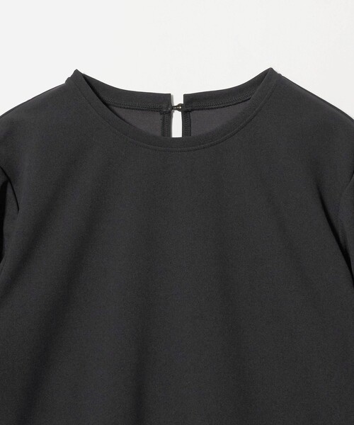 A DAY IN THE LIFE UNITED ARROWS(アデイインザライフユナイテッドアローズ)の「ジョーゼット クルーネック プルオーバー <A DAY IN THE LIFE>(Tシャツ/カットソー・レディース・ナチュラル/ブラック/オフホワイト・FREE)」の19枚目の写真
