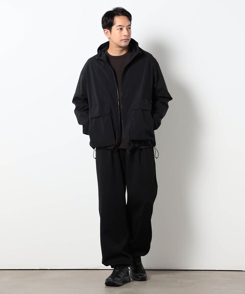 Grand PARK(グランドパーク)の「ダンボールニットタックワイドパンツ(その他パンツ・メンズ・グレー/ブラック・L/M)」の4枚目の写真