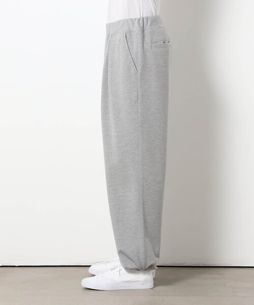 Grand PARK(グランドパーク)の「ダンボールニットタックワイドパンツ(その他パンツ・メンズ・グレー/ブラック・L/M)」の6枚目の写真