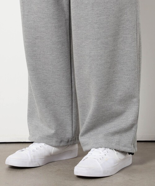 Grand PARK(グランドパーク)の「ダンボールニットタックワイドパンツ(その他パンツ・メンズ・グレー/ブラック・L/M)」の11枚目の写真