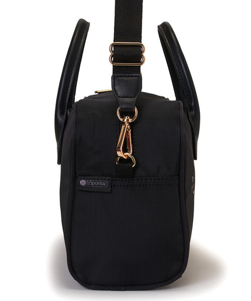 LeSportsac（レスポートサック）の「IN MIND BOSTON ミッドナイトスクリプト（ショルダーバッグ・レディース・ブラック・FREE）」の5枚目の写真