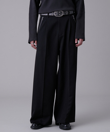 EVOLVERA（エボルヴェラー）の「Zip-Design Baggy Slacks / ジップデザインバギースラックス（スラックス）」