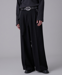 EVOLVERA（エボルヴェラー）の「Zip-Design Baggy Slacks / ジップデザインバギースラックス（スラックス）」