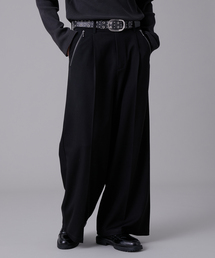 EVOLVERA（エボルヴェラー）の「Zip-Design Baggy Slacks / ジップデザインバギースラックス（スラックス）」