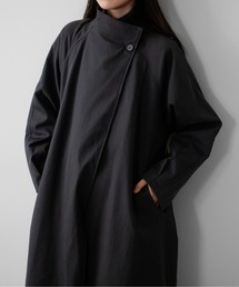 【on:nue】ウエストベルト2WAYスタンドカラーコート/26-27 AW COLLECTION
