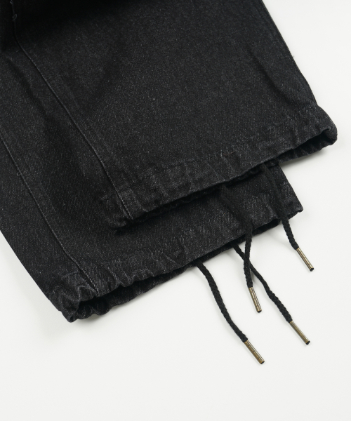 FRIZMWORKS(フリズムワークス)の「ARMY POCKET CARGO PANTS _ BLACK DENIM(デニムパンツ・メンズ・その他・SMALL/MEDIUM/LARGE/X-LARGE)」の7枚目の写真