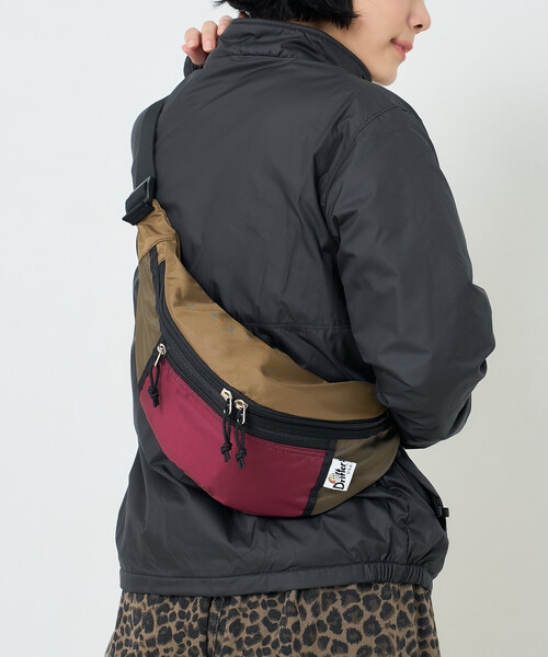 FREAK'S STORE(フリークスストア)の「Drifter × FREAK'S STORE/ドリフター 別注 WAIST PACK/ウエストパック(ショルダーバッグ・レディース・レオパード/ブラウン/バーガンディー・ONE SIZE)」の6枚目の写真