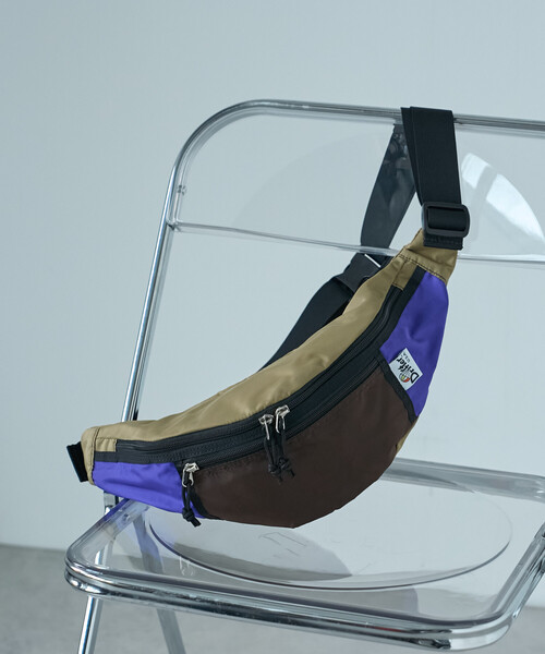 FREAK'S STORE(フリークスストア)の「Drifter × FREAK'S STORE/ドリフター 別注 WAIST PACK/ウエストパック(ショルダーバッグ・レディース・レオパード/ブラウン/バーガンディー・ONE SIZE)」の19枚目の写真