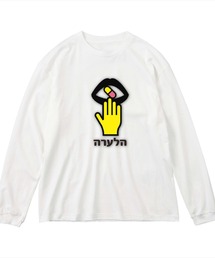 NOBOUND（ノーバウンド） 長袖Tシャツ イラスト プリント ビッグシルエット 5.6オンス ビッグTシャツ メンズ レディース ユニセックス ストリート