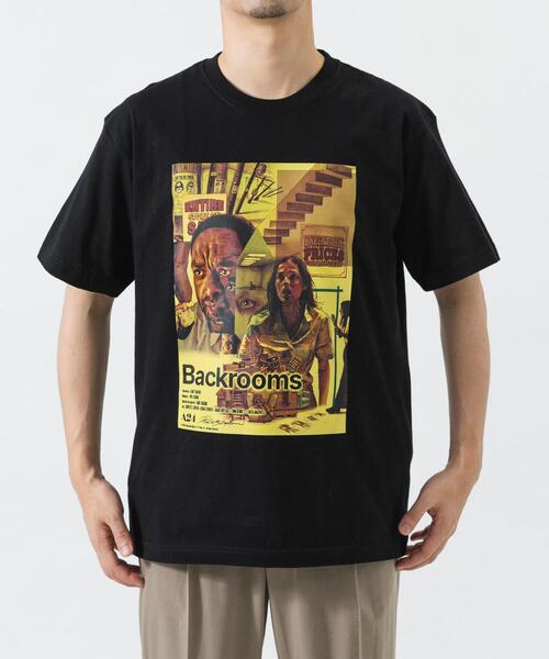URBAN RESEARCH(アーバンリサーチ)の「URBAN RESEARCH×Backrooms×A24 Backrooms T-SHIRTS(Tシャツ/カットソー・メンズ・ブラック/ホワイト・LARGE/X-LARGE/MEDIUM)」の6枚目の写真
