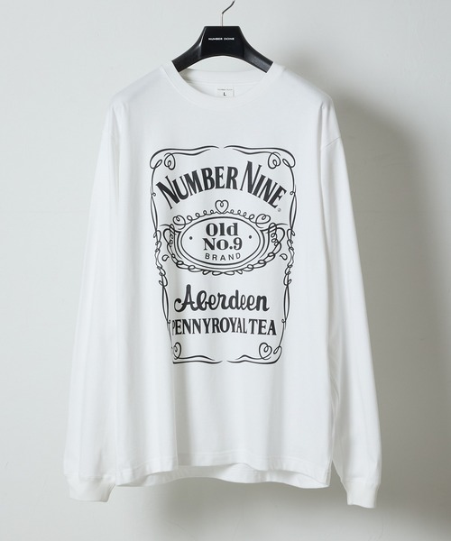 Number (N)ine クロックプリント Tシャツ サイズ4 NUMBER NINE PRINTED CLASSIC L/S T-SHIRT / ナンバーナイン