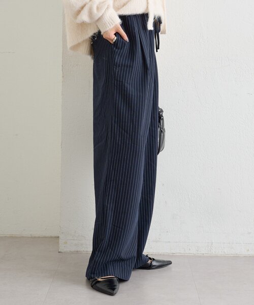 mystic(ミスティック)の「26AWWベルトパンツ(その他パンツ・レディース・ネイビー・0/2/SHORT/1)」の15枚目の写真