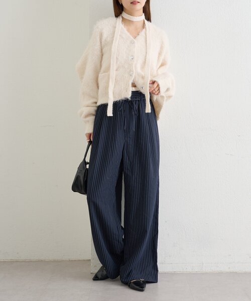 mystic(ミスティック)の「26AWWベルトパンツ(その他パンツ・レディース・ネイビー・0/2/SHORT/1)」の16枚目の写真