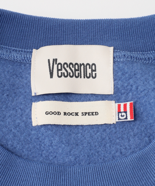 journal standard L'essage（ジャーナルスタンダードレサージュ）の「V'ESSENCE*GOOD ROCK SPEED ラグランスウェット（スウェット・レディース・ネイビー/ブラック系その他/ブルー・FREE）」の15枚目の写真