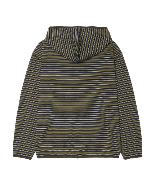 AMESWORLDWIDE(アメスワールドワイド)の「ストライプソフトフーディ ジップアップ カーキ(パーカー・レディース・その他・SMALL/MEDIUM)」の14枚目の写真