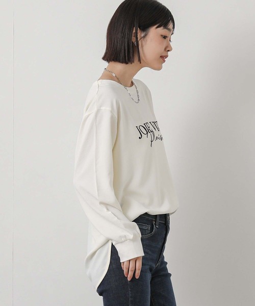 Gready Brilliant(グレディブリリアン)の「フロッキーロゴロンT(Tシャツ/カットソー・レディース・ブラック/アイボリー・FREE)」の8枚目の写真