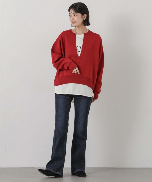 Gready Brilliant(グレディブリリアン)の「フロッキーロゴロンT(Tシャツ/カットソー・レディース・ブラック/アイボリー・FREE)」の11枚目の写真