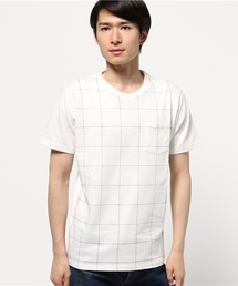 ikka | ウインドペンプリント クルーネックT(Tシャツ/カットソー)