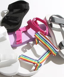 WEGO/フラットテープサンダル