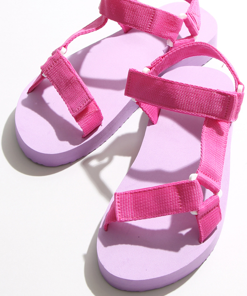 WEGO（ウィゴー）の「WEGO/フラットテープサンダル（サンダル・レディース・ブラック/グレー/ホワイト/パープル/その他1・SMALL/MEDIUM）」の5枚目の写真