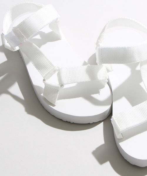 WEGO（ウィゴー）の「WEGO/フラットテープサンダル（サンダル・レディース・ブラック/グレー/ホワイト/パープル/その他1・SMALL/MEDIUM）」の2枚目の写真