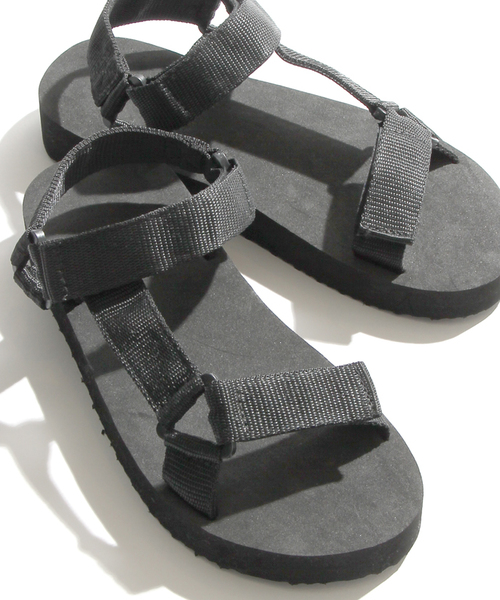 WEGO（ウィゴー）の「WEGO/フラットテープサンダル（サンダル・レディース・ブラック/グレー/ホワイト/パープル/その他1・SMALL/MEDIUM）」の3枚目の写真