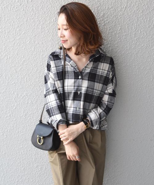 PLAN C プランシー ブラウス ネルシャツ チェック マルニ マルニ創業者