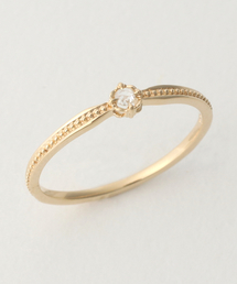 agete FIRST | K10リング(リング)