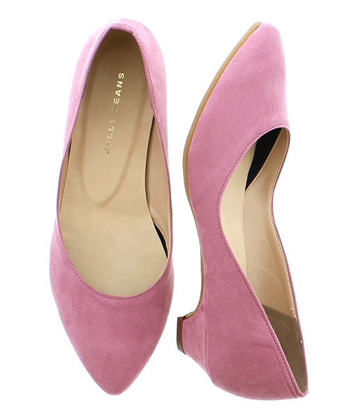 JELLY BEANS(ジェリービーンズ)の「【Made in Japan】アーモンドトゥプレーンパンプス(123-2096)JELLY BEANS(ジェリービーンズ)(パンプス・レディース・モカ/テラコッタ/ブラック/ネイビー/オレンジ/ライトグレー/グレイッシュベージュ/ダークネイビー/レッド/ブラック系その他/ピンク/グレー/ブルー・24.5/24/23/23.5/22.5/21.5/22/25/25.5)」の11枚目の写真