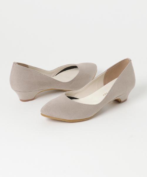 JELLY BEANS(ジェリービーンズ)の「【Made in Japan】アーモンドトゥプレーンパンプス(123-2096)JELLY BEANS(ジェリービーンズ)(パンプス・レディース・モカ/テラコッタ/ブラック/ネイビー/オレンジ/ライトグレー/グレイッシュベージュ/ダークネイビー/レッド/ブラック系その他/ピンク/グレー/ブルー・24.5/24/23/23.5/22.5/21.5/22/25/25.5)」の5枚目の写真