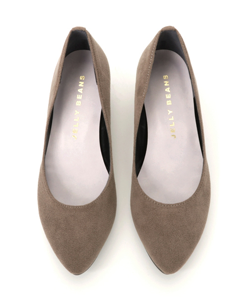 JELLY BEANS(ジェリービーンズ)の「【Made in Japan】アーモンドトゥプレーンパンプス(123-2096)JELLY BEANS(ジェリービーンズ)(パンプス・レディース・モカ/テラコッタ/ブラック/ネイビー/オレンジ/ライトグレー/グレイッシュベージュ/ダークネイビー/レッド/ブラック系その他/ピンク/グレー/ブルー・24.5/24/23/23.5/22.5/21.5/22/25/25.5)」の16枚目の写真