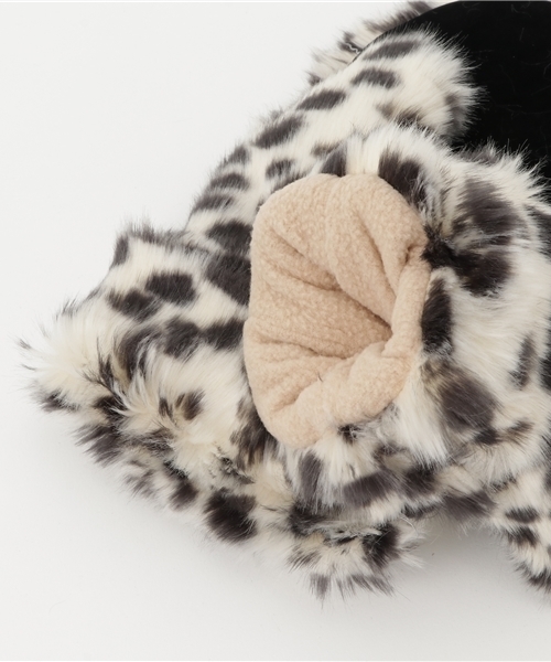 RODEO CROWNS WIDE BOWL（ロデオクラウンズワイドボウル）の「フェイクファーミトン（手袋・レディース・ベージュ/グレー/ピンク/ホワイト系その他/ブラック・FREE）」の8枚目の写真