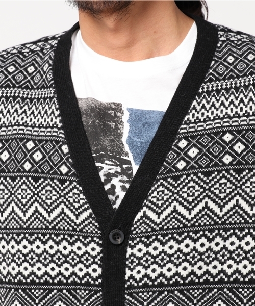 DIESEL（ディーゼル）の「00SVU30DAOC（カーディガン/ボレロ・メンズ・ブラック・SMALL/MEDIUM/LARGE/X-LARGE）」の5枚目の写真