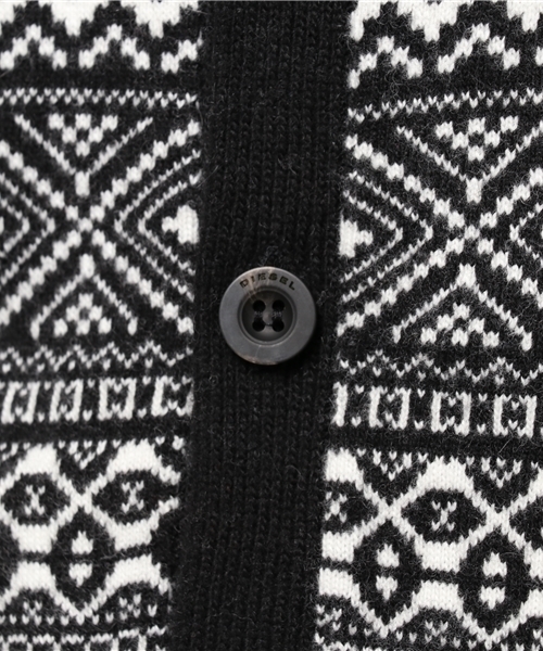 DIESEL（ディーゼル）の「00SVU30DAOC（カーディガン/ボレロ・メンズ・ブラック・SMALL/MEDIUM/LARGE/X-LARGE）」の8枚目の写真