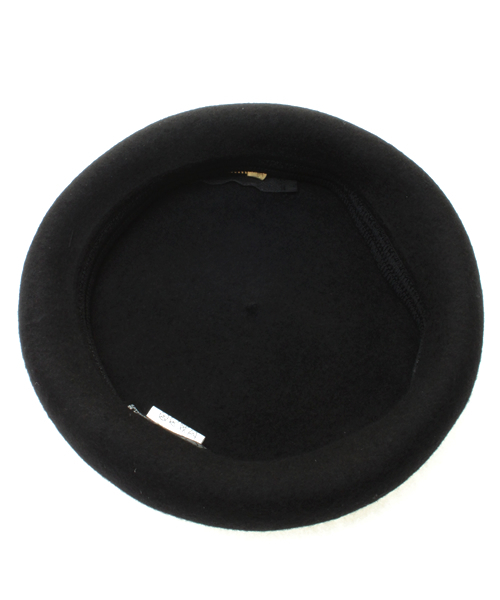 BEAMS（ビームス）の「BEAMS / ZIPベレー（ハンチング/ベレー帽・メンズ・チャコールグレー/ブラック系その他/ブラック/パープル・ONE SIZE）」の7枚目の写真