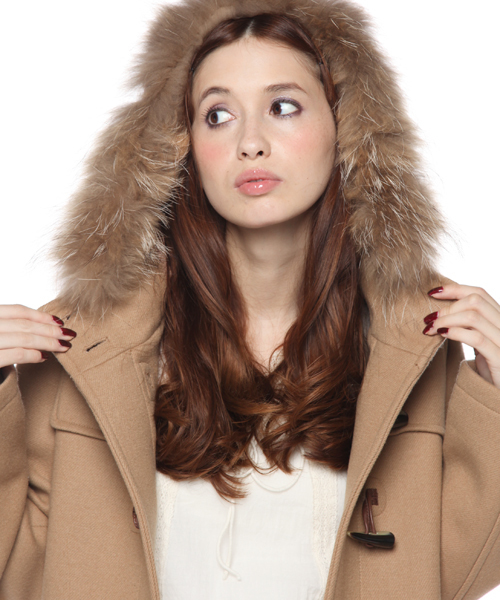 Ray BEAMS（レイビームス）の「Ray BEAMS / 綾メルトン ロングダッフル