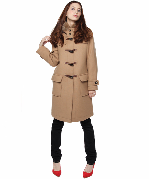 Ray BEAMS（レイビームス）の「Ray BEAMS / 綾メルトン ロングダッフル