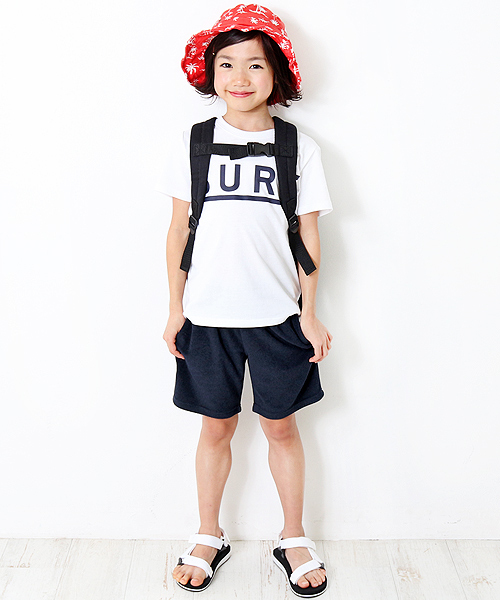 devirock（デビロック）の「無地ベーシックパイル地ハーフパンツ（その他パンツ・キッズ・ネイビー/杢グレー/ブルー/ブラック/レッド系その他/カーキ・100cm/130cm/160cm/150cm/120cm/110cm/140cm）」の9枚目の写真