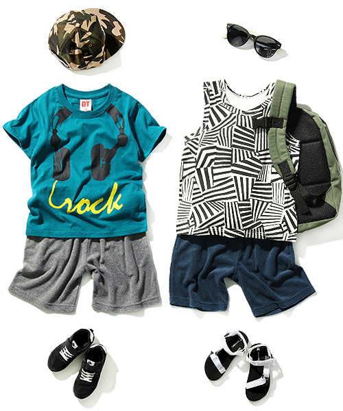 devirock（デビロック）の「無地ベーシックパイル地ハーフパンツ（その他パンツ・キッズ・ネイビー/杢グレー/ブルー/ブラック/レッド系その他/カーキ・100cm/130cm/160cm/150cm/120cm/110cm/140cm）」の11枚目の写真