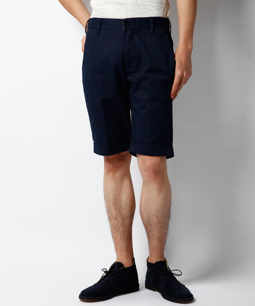 CIAOPANIC（チャオパニック）の「T/Cツイルデッキショーツ（その他パンツ・メンズ・ベージュ/ネイビー/グレー・SMALL/MEDIUM/LARGE）」の3枚目の写真